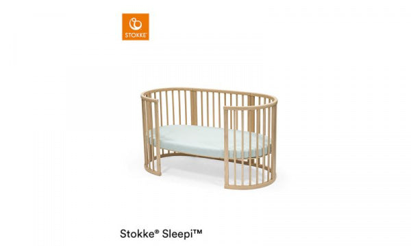 STOKKE SLEEPI ベッド フィットシーツ V3 ドットセージ