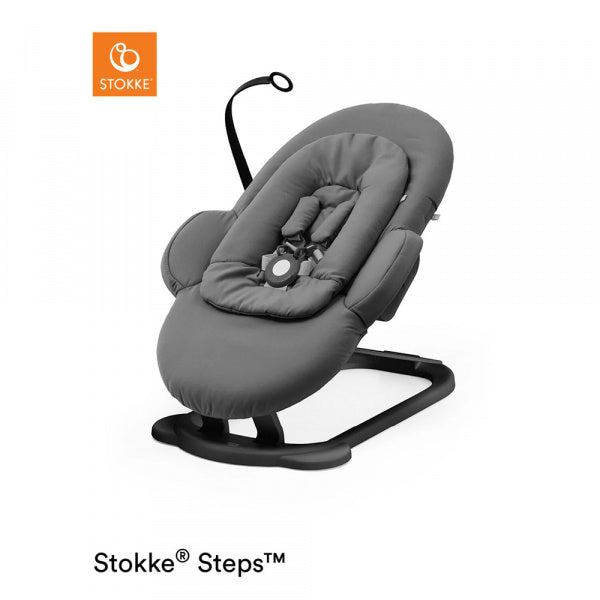 STEPS Bouncer Herringbone Gray with Black Chassis