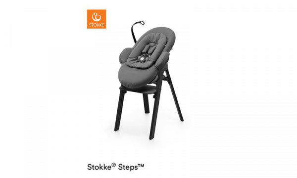STEPS Bouncer Herringbone Gray with Black Chassis