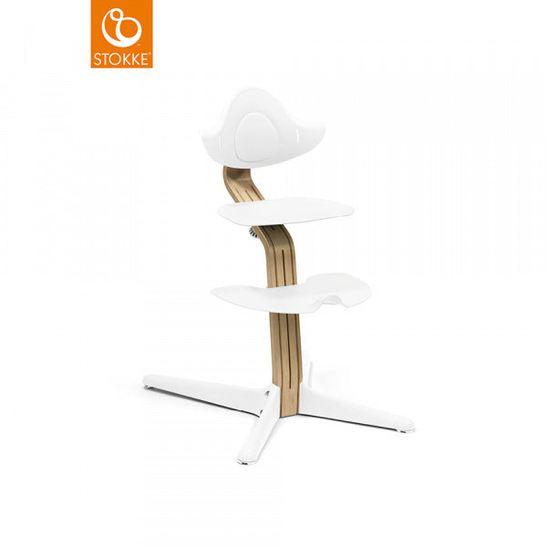 Nomi Chair, Oak, White