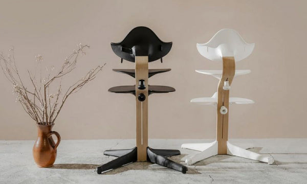 Nomi Chair, Oak, White
