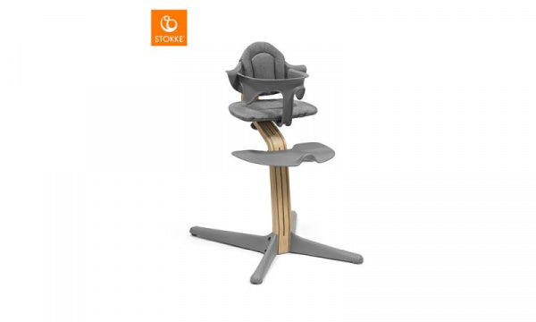Nomi Chair, Oak, Gray