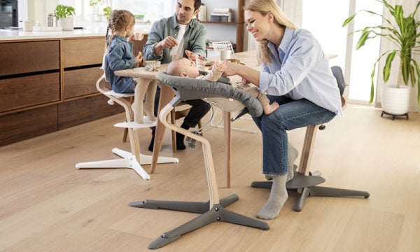 Nomi Chair, Oak, Gray
