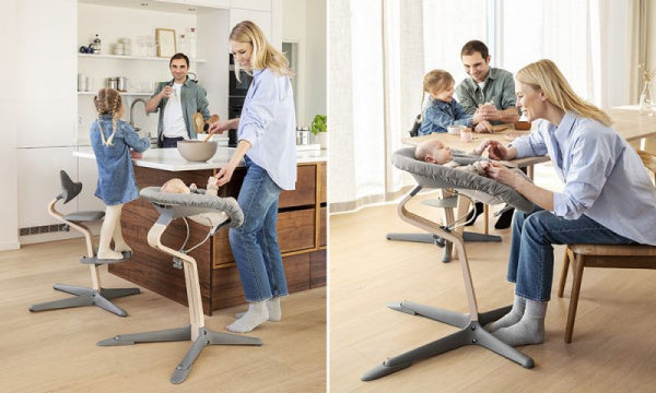 Nomi Chair, Oak, Gray