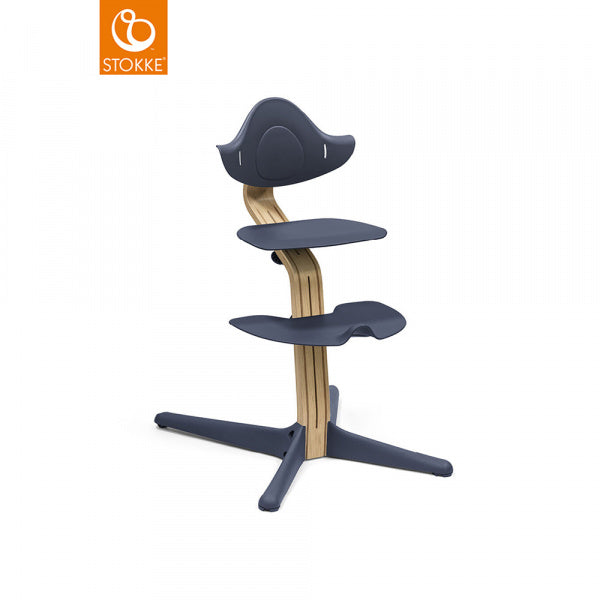 Nomi Chair, Oak, Navy