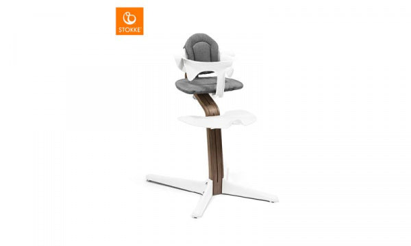 Nomi Chair, Walnut, White