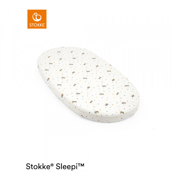 STOKKE SLEEPI ベッド フィットシーツ V3 ミッキー セレブレーション