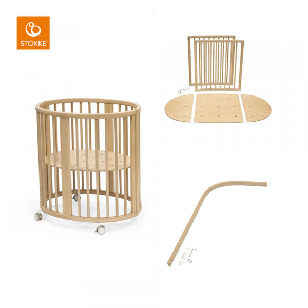 STOKKE SLEEPI ベッド セットV3 ナチュラル