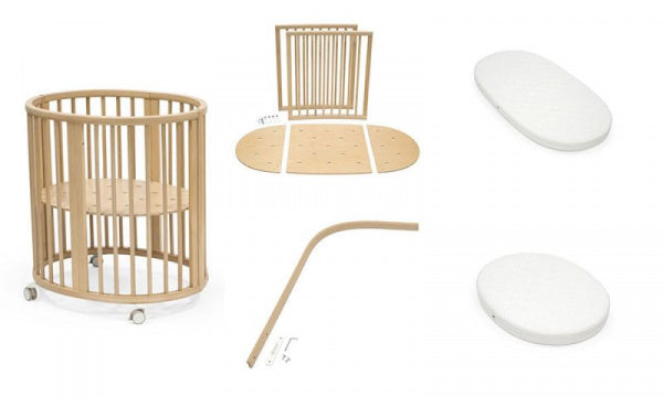 STOKKE SLEEPI ベッド セットV3 ナチュラル
