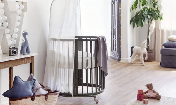 STOKKE SLEEPI ベッド セットV3 ヘイジーグレー