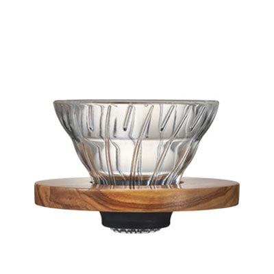 V60 Transparent Dripper Olive Wood 01