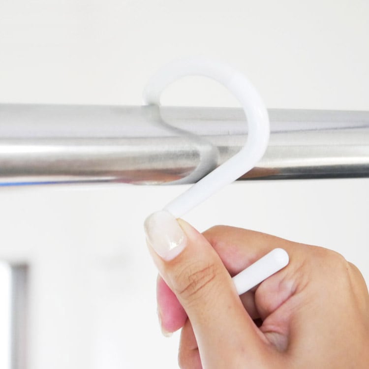 Large S-hook, warm white