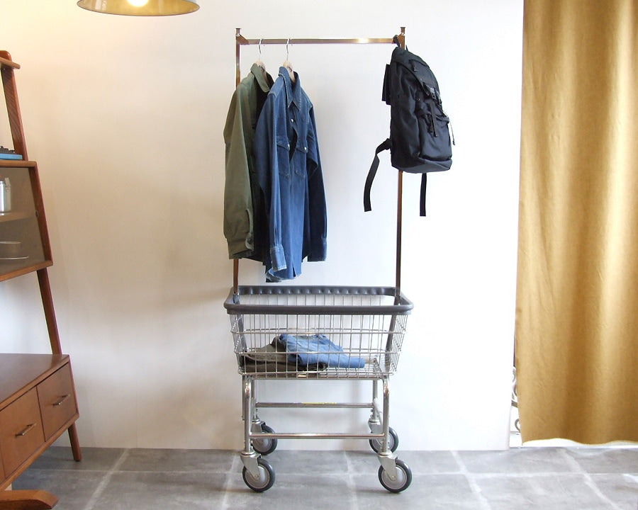 LAUNDRY CART Double Pole ランドリーカートダブルポール