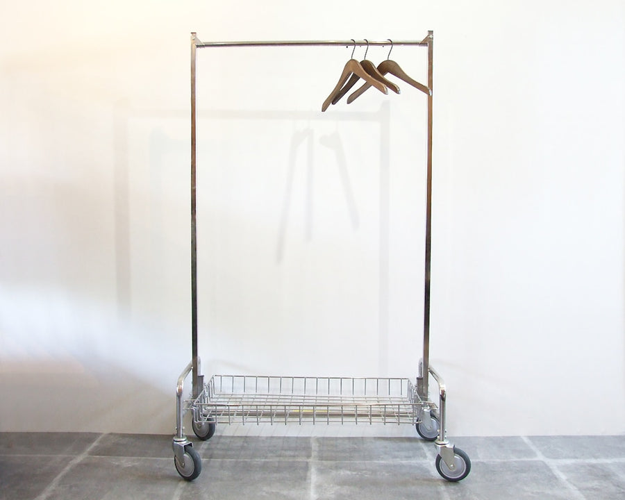 GARMENT RACK with SHELF 36"