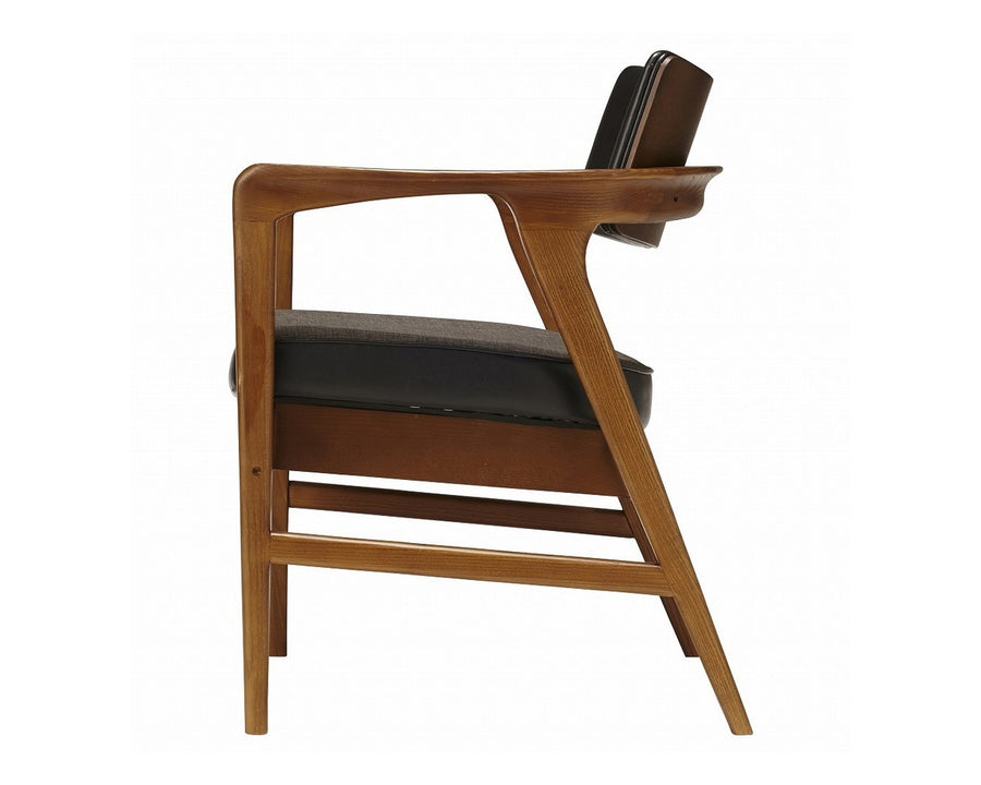 WARNER ARM CHAIR_BLACK ワーナーアームチェア