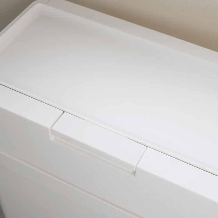 Seals 25 Airtight Dustbin, White