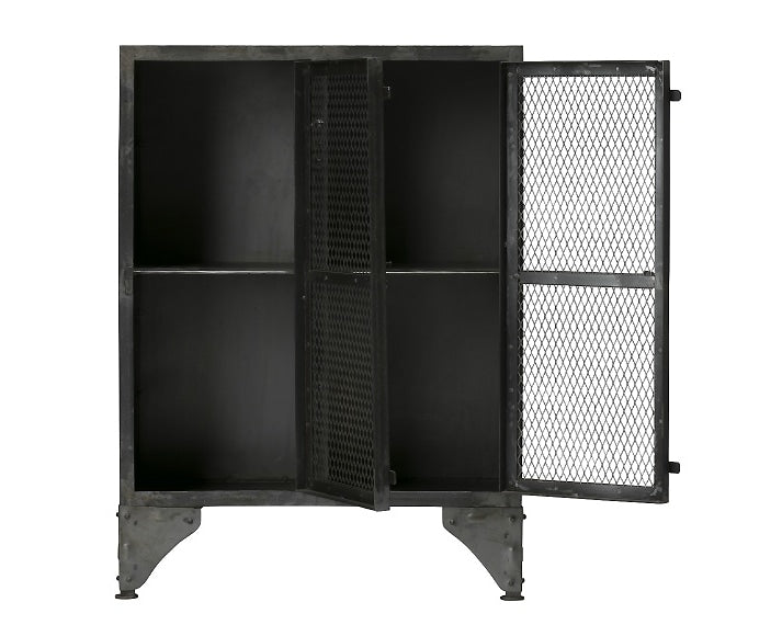 【送料込】　ジャーナルスタンダードファニチャー　ギデル　メッシュロッカー　ロー JOURNAL STANDARD FURNITURE (ジャーナルスタンダード