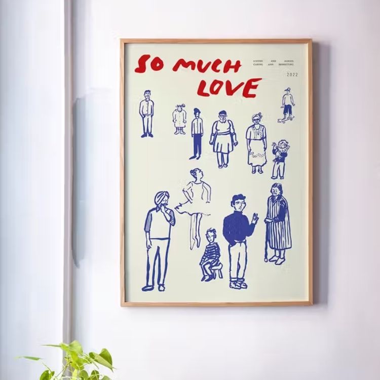 So Much Love 50×70