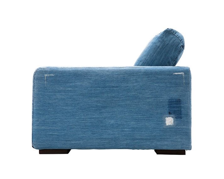 FRANKLIN SOFA Damage DENIM Franklin sofa damaged denim