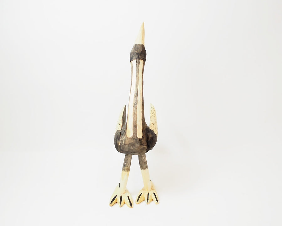 Wood Carving Bird Long ウッドカービング バードロング