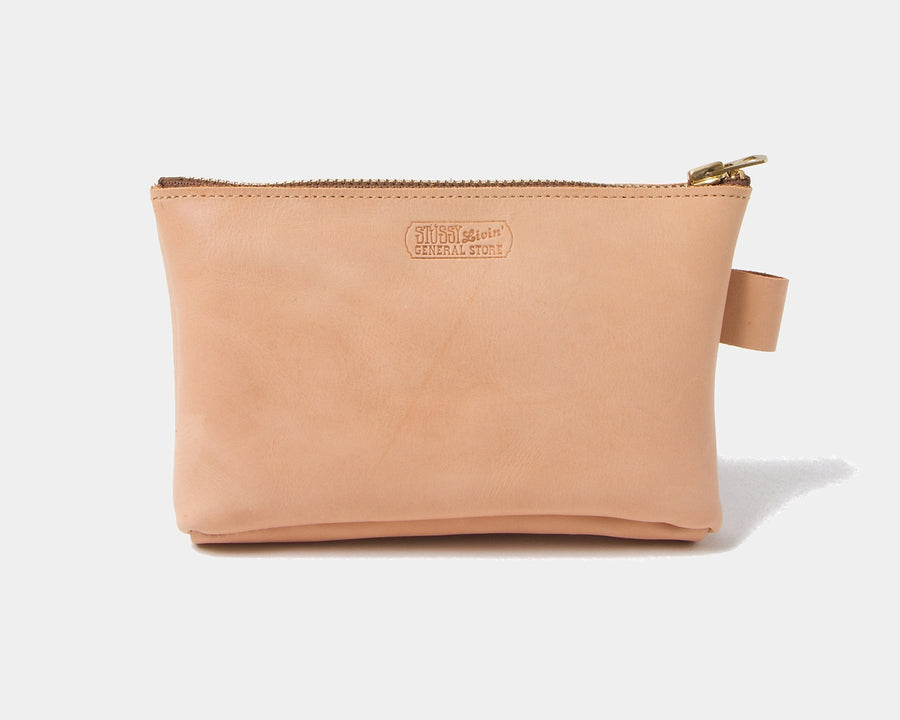 STUSSY GENERAL STORE レザー ポーチ BEAUTY&YOUTH UNITED ARROWS（ビューティーアンドユース