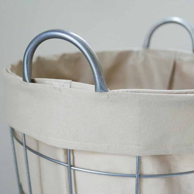 ランドリーストレージ ラウンド 33Ｌ ベージュ