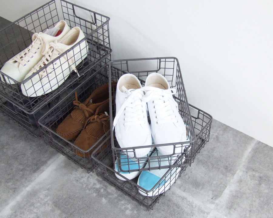 WIRE BASKET SHOES BOX ワイヤーバスケットシューズボックス M