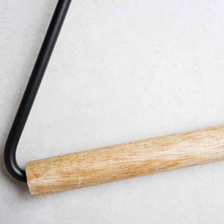 Triangle Towel Hanger, Black
