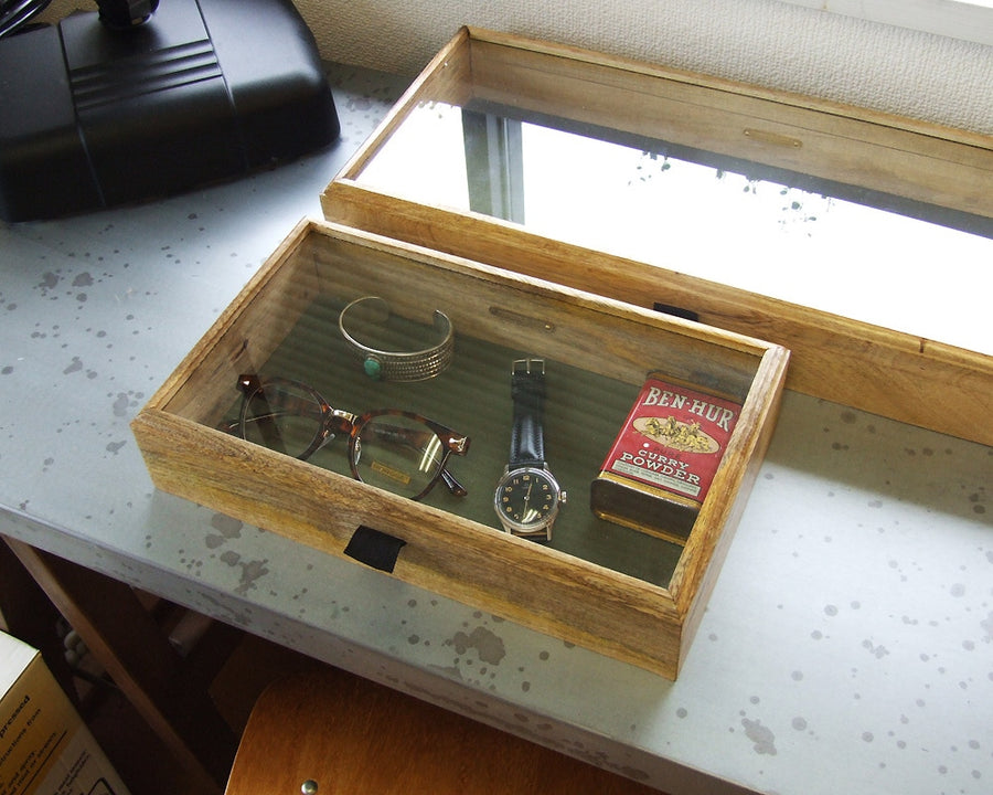 WOODEN DISPLAY BOX ウッドディスプレイボックス