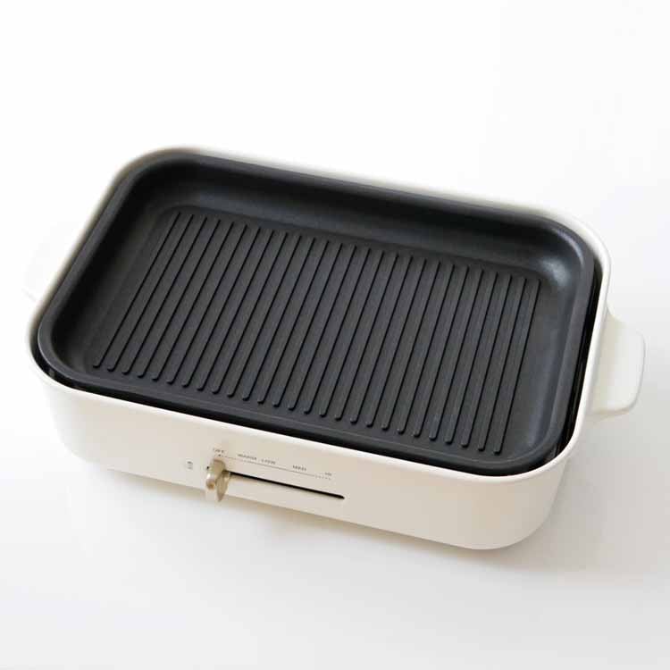 コンパクト ホットプレート用 グリルプレート
