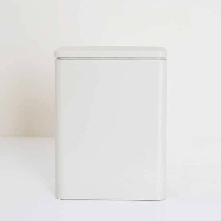 Tubelor Medium Flap Sealed Sanitary Trash Can, Sand White