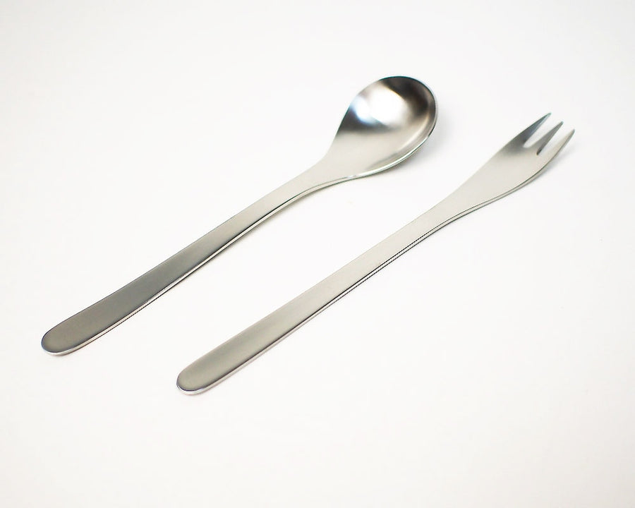 Yanagi Sori Design Teaspoon and Fork 10pcs