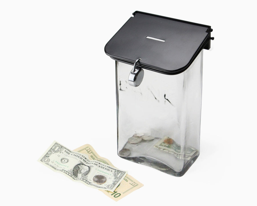 Lowis Industry Glass Coin Bank ルイスグラスコインバンク