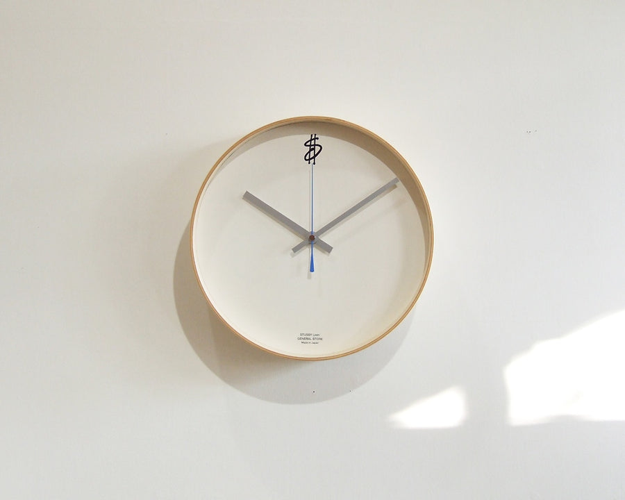 Time is money Wall Clock by SAITO WOOD