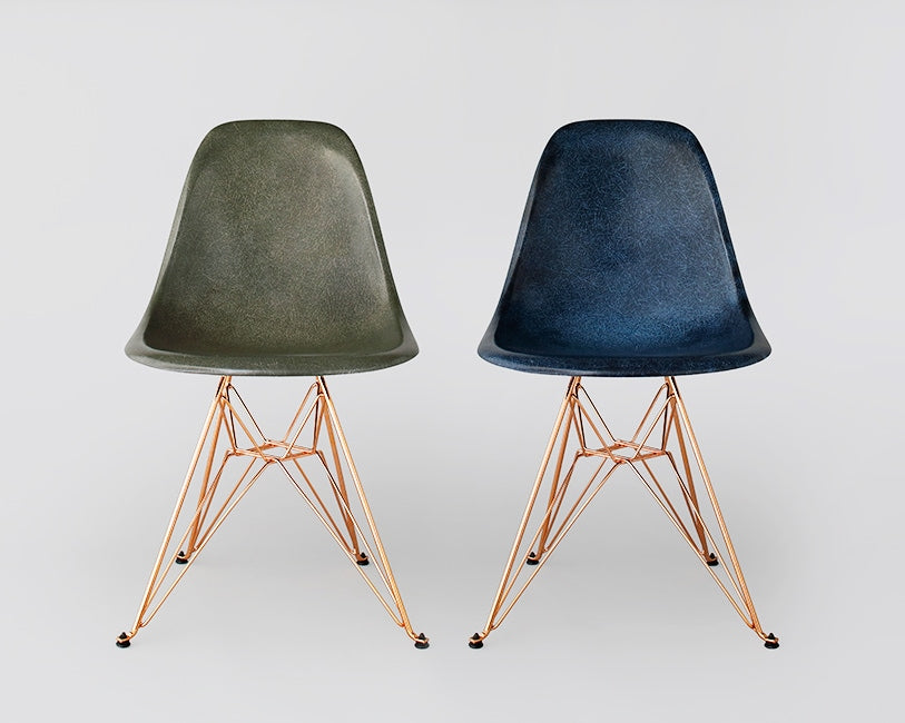 GS Fiberglass Side Shell Eiffel Chair by Modernica モダニカ製