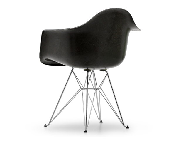Fiberglass Arm Shell Chair JETBLACK ブラック