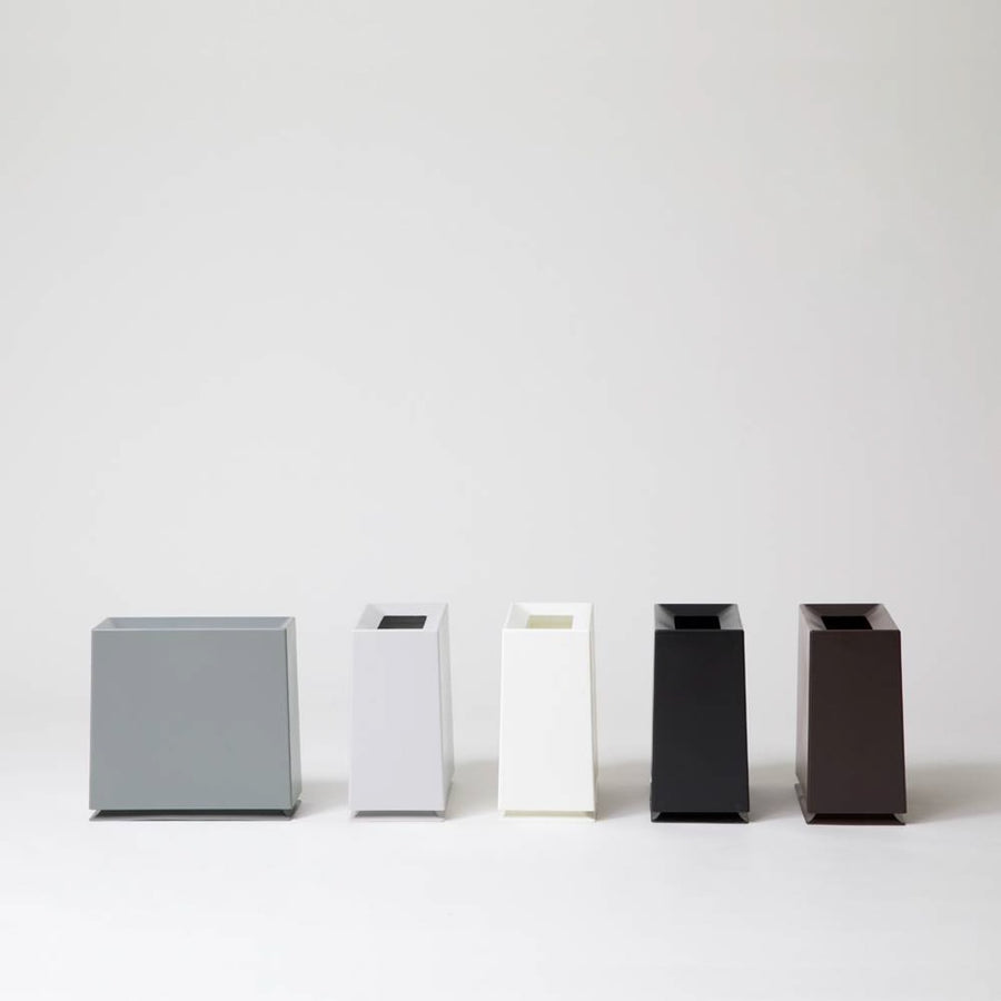 TUBELOR Brick Dustbin, Gray Matte