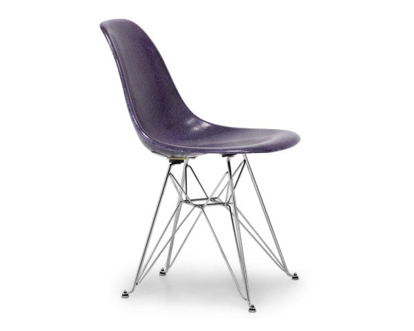Fiberglass Side Shell Chair PURPLE パープル