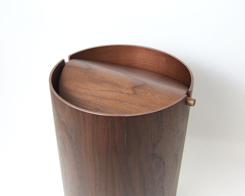 Paper Basket 952A Walnut