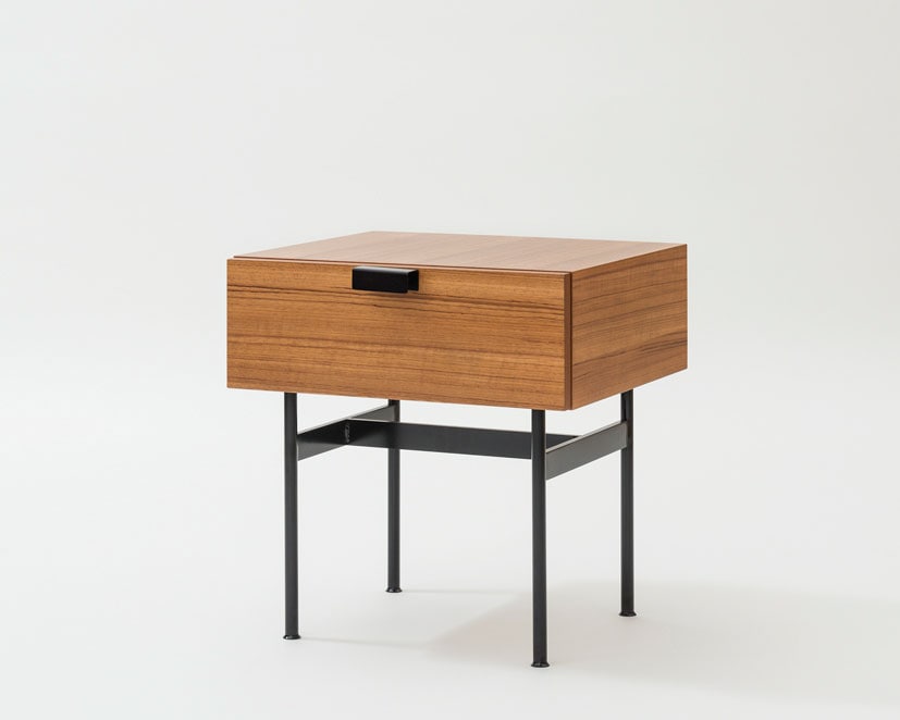 Pierre Paulin F181 Drawer Table Teak