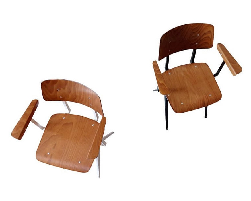 S.16 Arm Chair White ガルファニタス ブラウン/ホワイト