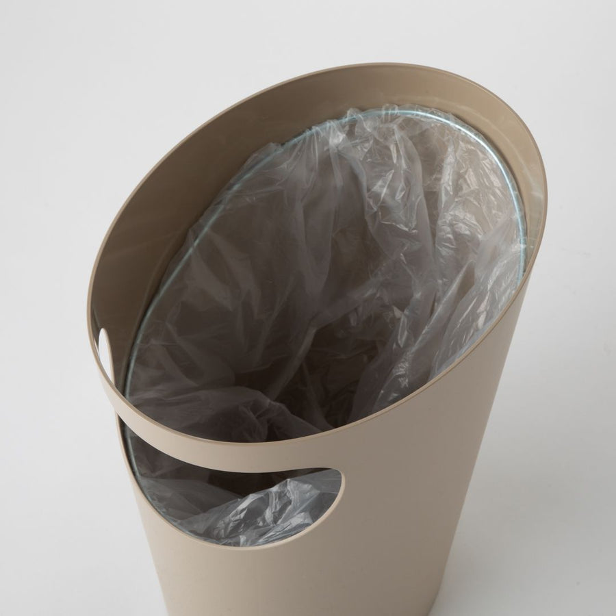 サイドテーブル ベージュ 蓋つき