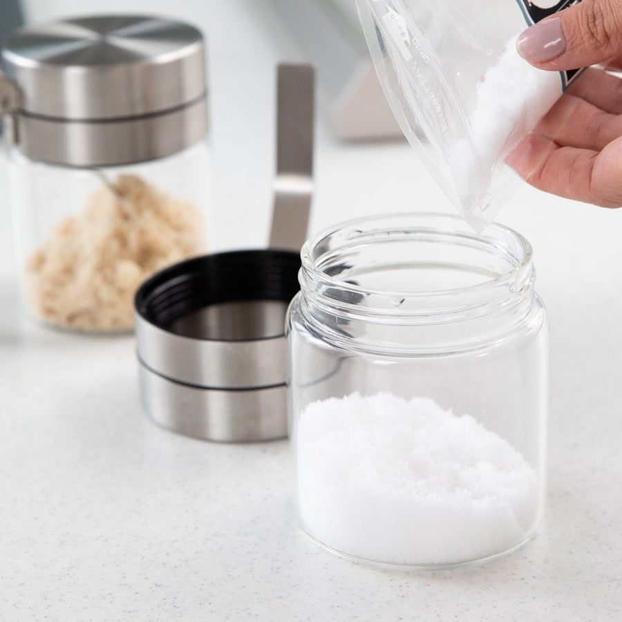 SPICE JAR WITH SPOON