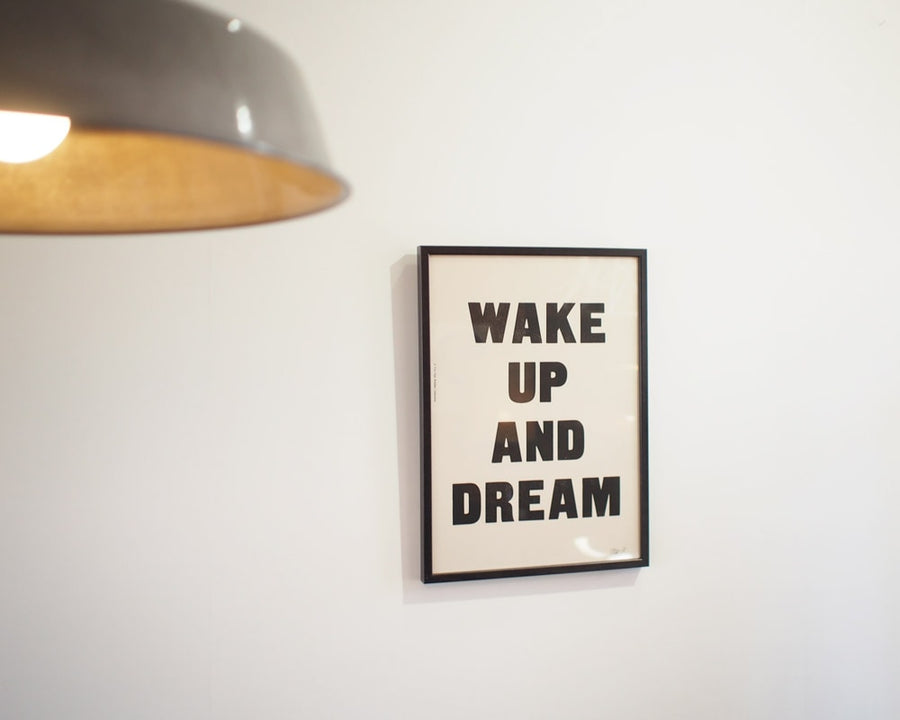 WAKE UP AND DREAM POSTER ウェイクアップアンドドリーム ポスター
