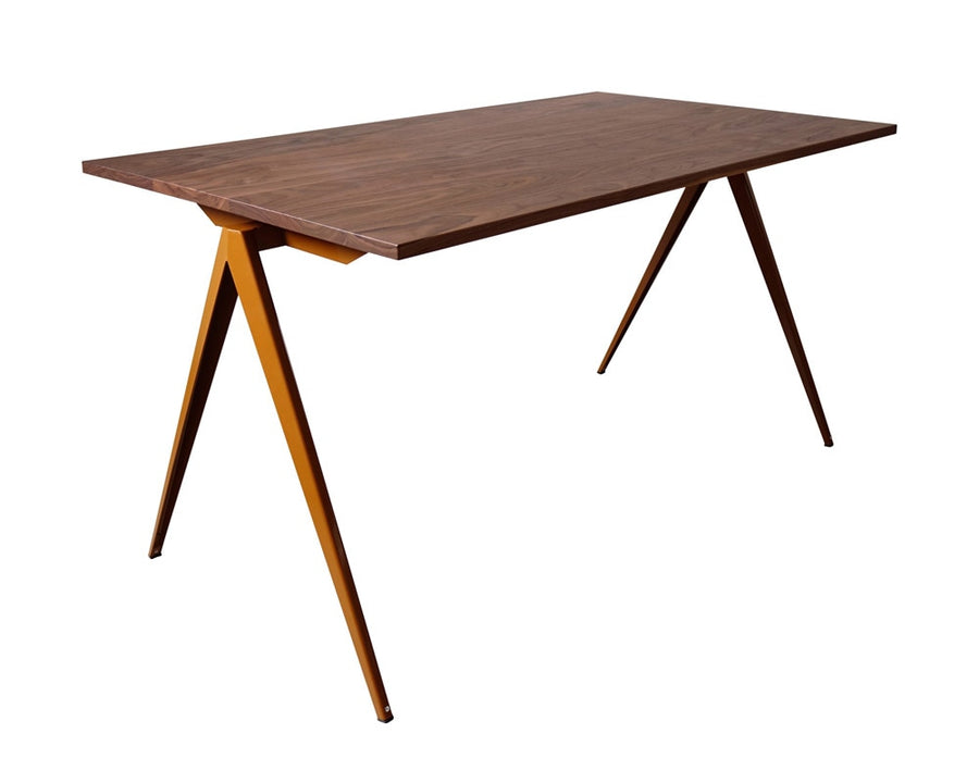 TD.4 Table Walnut R.Brown ガルファニタス L ウォールナット ロームブラウン