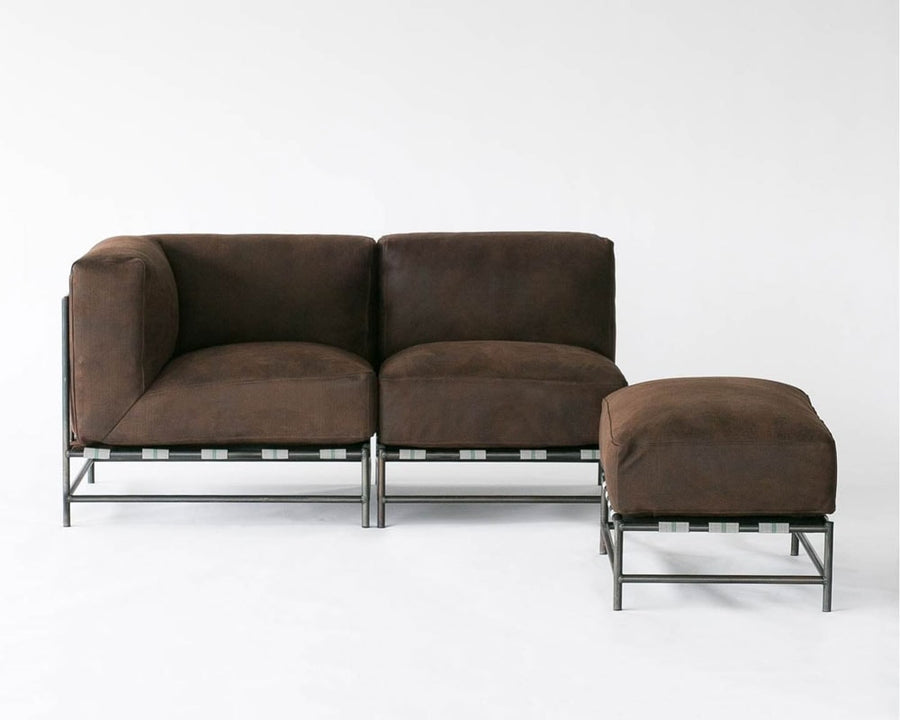 LAVAL SECTIONAL OTTOMAN Leather Laval Sectional Ottoman Leather