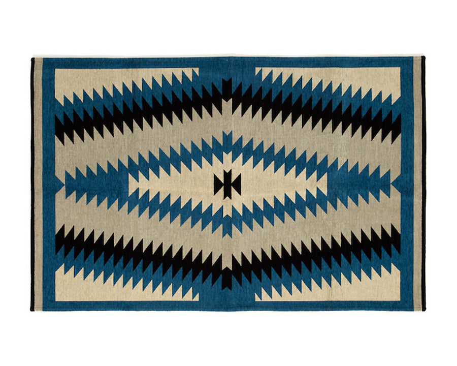 Native Rug Blue