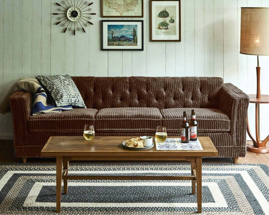 LAKEWOOD SOFA DBR Lakewood sofa, 3-seater, dark brown