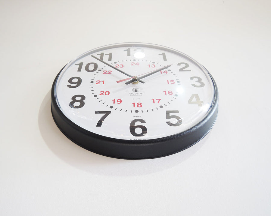 12.75" 12-Hour Wall Clock Commercial Wall Clock