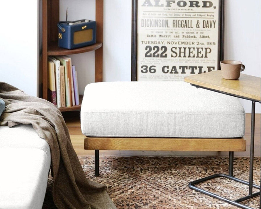 LILLE OTTOMAN White
